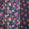 Printed Quilted Cotton OLGA / INSANO Blue